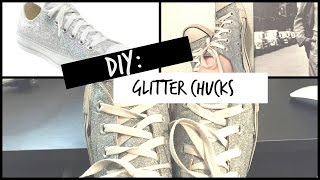 DIY Glitter Converse