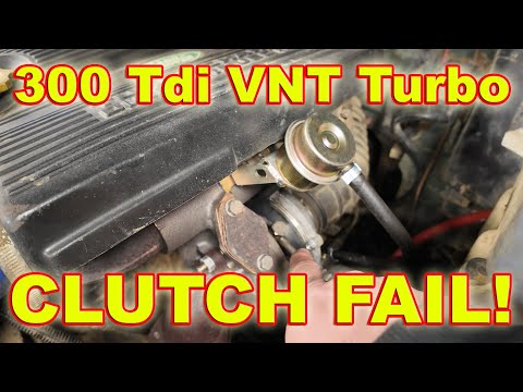 CLUTCH FAIL! VNT 300 Tdi lets go after 170000 miles