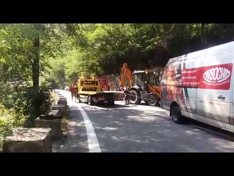 video accident Raul Vadului judetul Valcea