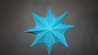 How To Make An Origami Eight Pointed Star
