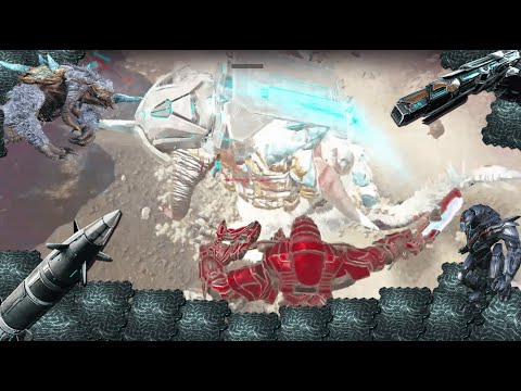 Farm Base Def against YSS people //Ark Official PVP// (Round 1)