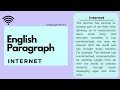Paragraph on the internet || Essay on the internet ||
