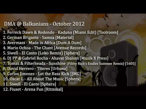 DMA @ Balkanians - Octubre 2012 - October 2012