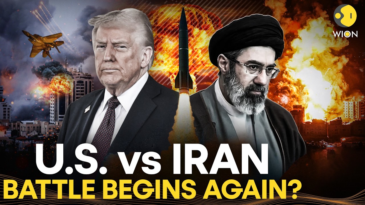 US-Iran War LIVE: Trump Threatens New Strikes On Iran Energy Sites, War Restart Soon?  |  WION Live