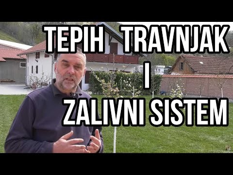 Tepih travnjak i zalivni sistem