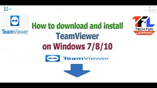 How To Download and Install TeamViewer on Windows 10, 8, 7 | TeamViewer 15 FULL VERSION  #TeamViewer