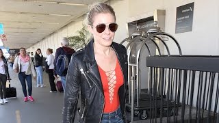 LeAnn Rimes Chat's Step Mother's Day In A Leather Jacket