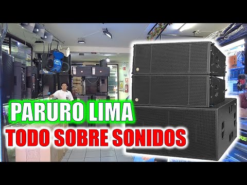 Cotizamos equipos de sonido en JIRON PARURO LIMA.