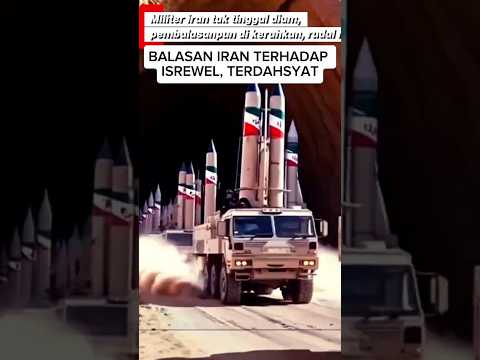 Balasan serangan dari iran untukisrael #iran #beritaterkini #israel #amerika #donaldtram #netanyahu