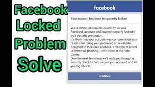 How to Unlock Facebook Account Temporarily Locked Facebook Account