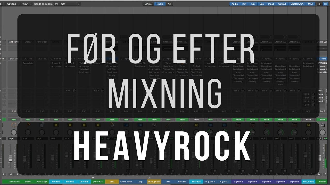 Mix eksempel-Heavyrock