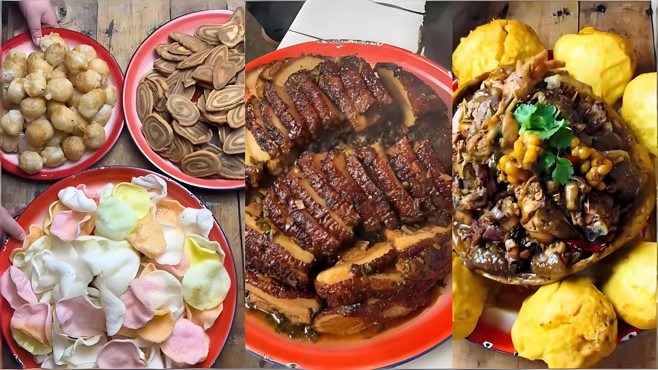 老式做法梅菜扣肉，肉香浸透梅幹菜，壹口淪陷家鄉味#food #cooking #家庭菜 #delicious