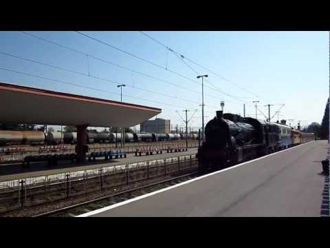 50 ani de la inaugurarea actualei gari CFR Brasov. "Aburoasa" 50.681 a fost adusa de la Iasi