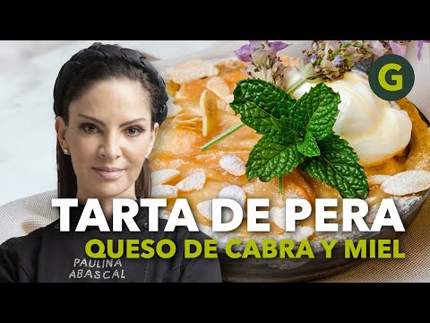 TARTA de PERA 🍐 con QUESO de CABRA y MIEL: PASTELERÍA NATURAL | El Gourmet
