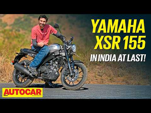 Yamaha XSR 155 review - Worth the wait? | First Ride | Autocar India