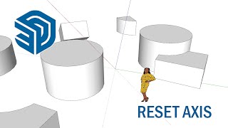 Reset Axis to world center or (0 ,0, 0) in Sketchup