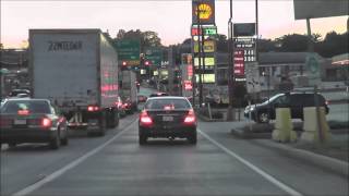 preview picture of video 'US 30/Lincoln Highway Through Breezewood'
