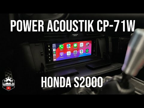 Power Acoustik CP-71W | Honda S2000 | Install OVERVIEW