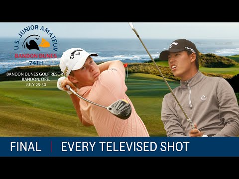 2022 U.S. Junior Amateur Final: Wenyi Ding vs. Caleb Surratt | Every Televised Shot