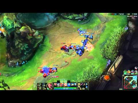 Prideful Axe as Draven/Thresh vs Lucian/Morgana Bot - S6 Preseason
