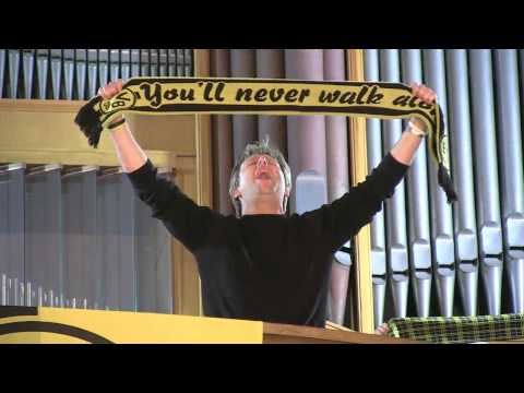 102. Geburtstag des BVB 09 *you´ll never walk alone* Weltpremiere von der Kirchenorgel