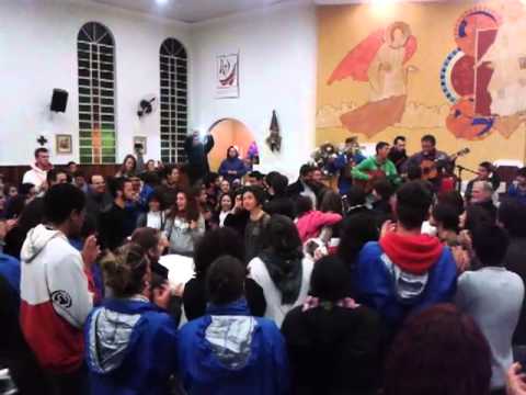 Semana Missionária JMJ2013 Despedida peregrinos