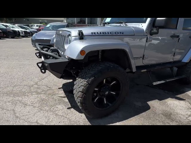 2013 JEEP WRANGLER SUV V6, 3.6 LITER UNLIMITED RUBICON SPORT UTILITY 4D