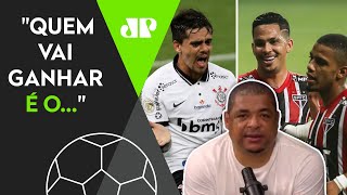 Será que ele acerta? Olha o que o Vampeta falou sobre o clássico Corinthians x São Paulo