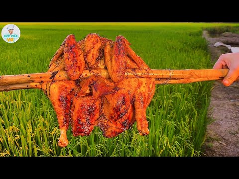 Cách ướp GÀ NƯỚNG LÁ CHANH đậm đà đơn giản | Bếp Của Vợ