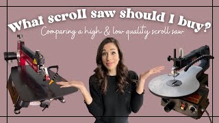 What scroll saw should I buy?! Comparing a low and high qual