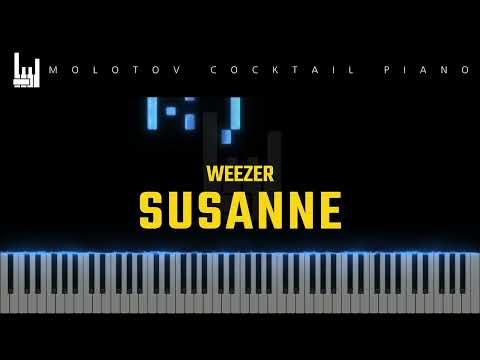 Susanne - Weezer | SeeMusic Piano Tutorial & Cover by Molotov Cocktail Piano