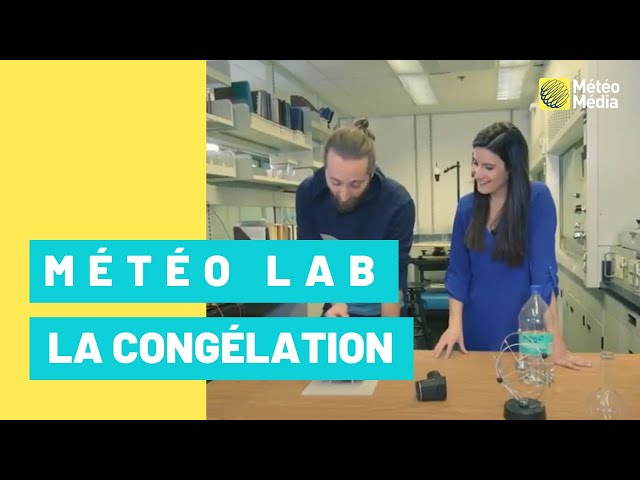 Capsule Météo Lab: «L&rsquo;eau gèle-t-elle vraiment à 0 °C?»