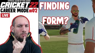 Finding Form in Cricket 22 | Cricket 22 Career Mode Live Stream