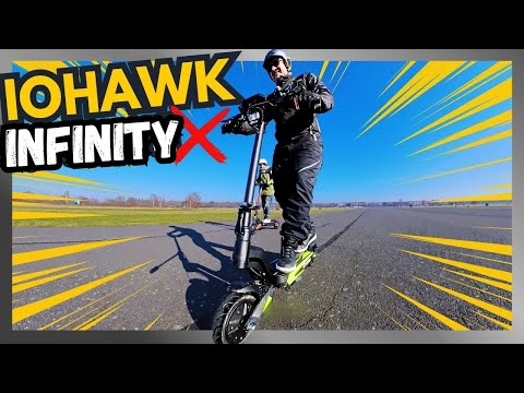 IOHawk Infinity X ⚡️ Erster Fahreindruck  - wie fährt sich der neue eScooter? #IOHawk #InfinityX