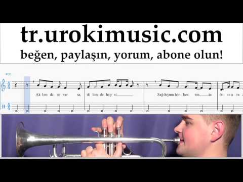 Trompet dersleri Emrah Karaduman ft. Aleyna Tilki - Cevapsız Çınlama Bölüm#2 um-723