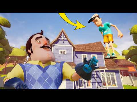 Completing Hello Neighbor but I can FLY