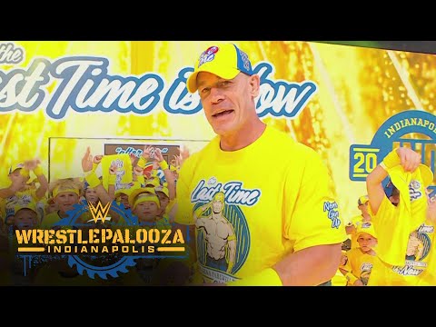 John Cena joined by young fans for iconic entrance: Wrestlepalooza 2025 highlights