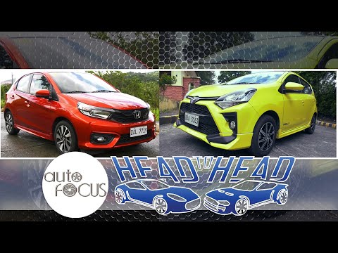 Head to Head: Honda Brio 1.2 RS Black Top CVT vs. Toyota Wigo 1.0 