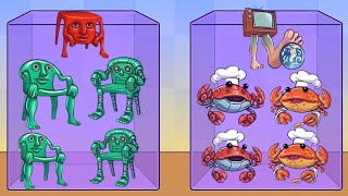 Merge Fellas New Robot Brainrot 2 vs Italian Brainrot 8 #roblox #viral #mergefellas #boss