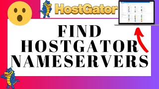 How To Find Hostgator Nameservers | Hostgator Nameservers Tutorial
