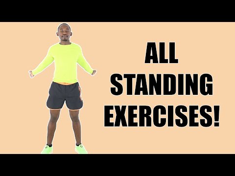 20 Minute Easy Walk at Home Exercise for Weight Loss 200 Calories