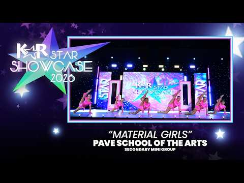 Material Girls | PAVE School of the Arts  | Secondary Mini Group Anaheim National Champions 2026