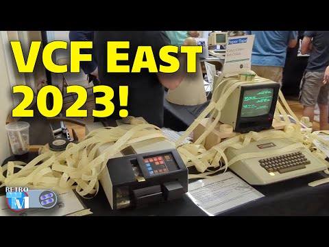 VCF East 2023 - Exhibits, Museum & InfoAge Grounds Tour - Retro Computing History