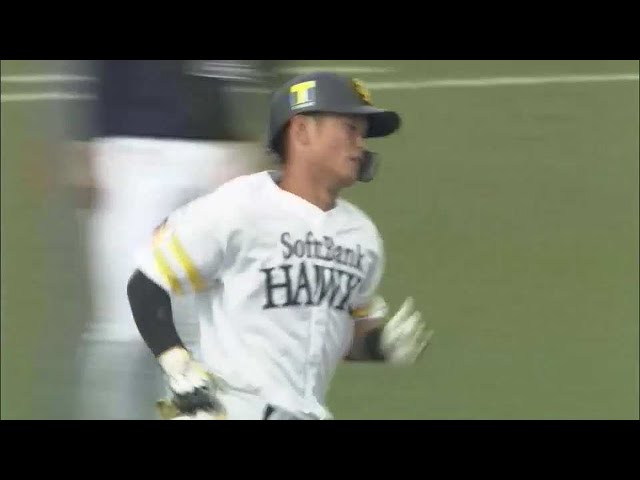 【ファーム】ホークス・小林が嬉しいファーム公式戦初ホームラン!! 2021/4/24 H-B(ファーム)