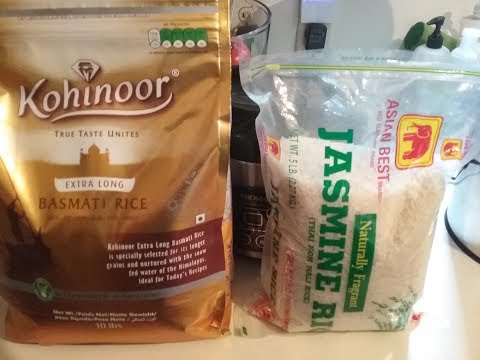 Kohinoor basmati rice vs jasmine rice