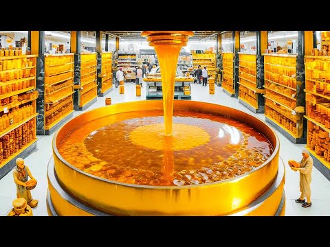 "From Hive to Bottle: How Honey Is Processed in a Factory"