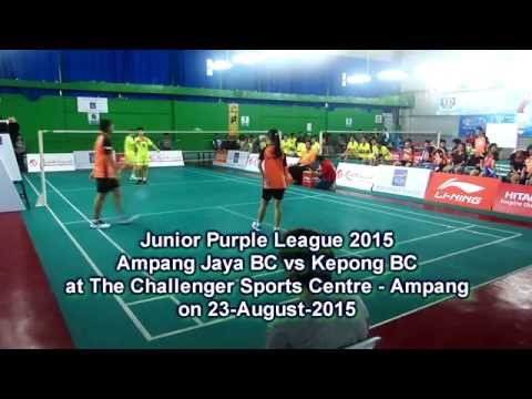 JPL AJBC vs KBC Match#3 Mix Doubles 23-Aug-2015