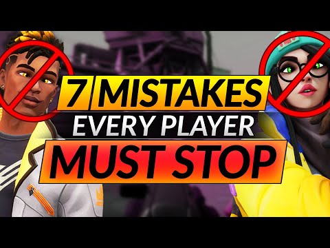 7 Things Everyone Does WRONG in Valorant - Mistakes You MUST STOP - Pro Tips and Tricks Guide