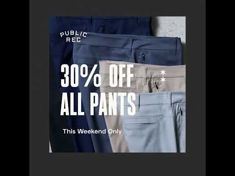 This Weekend Only - Pants Sale