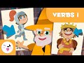 VERBS For Kids Walk Jump Eat Sleep Write Episode 1